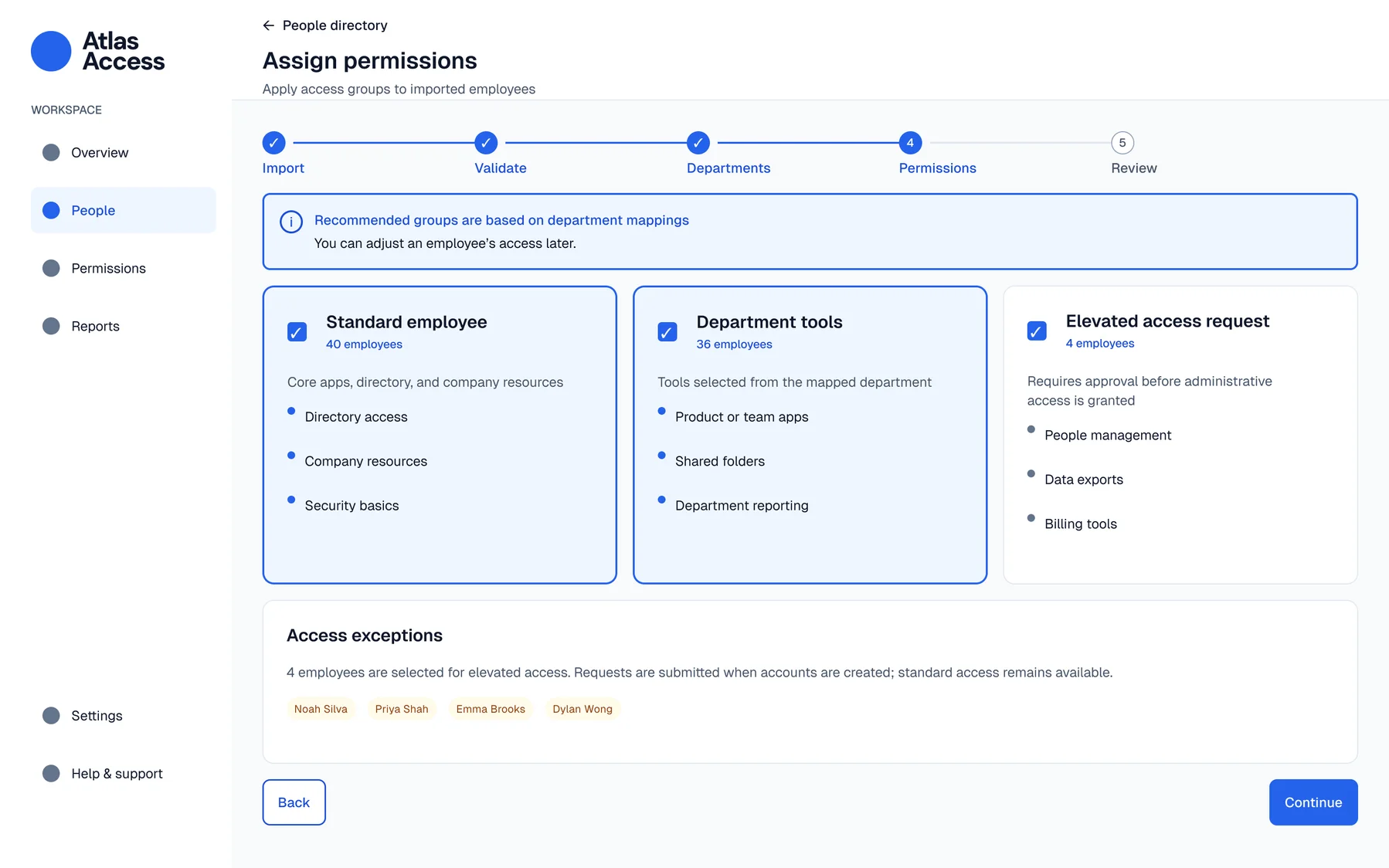 PRODUCT VIEW 02 / PERMISSIONS