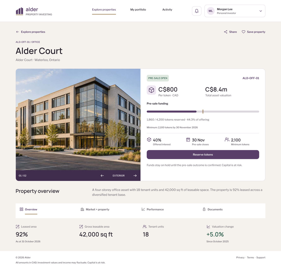 Alder: Understand the opportunity